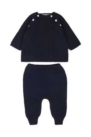 Navy blue wool trousers (set of two) LITTLE BEAR KIDS | 9130BLU